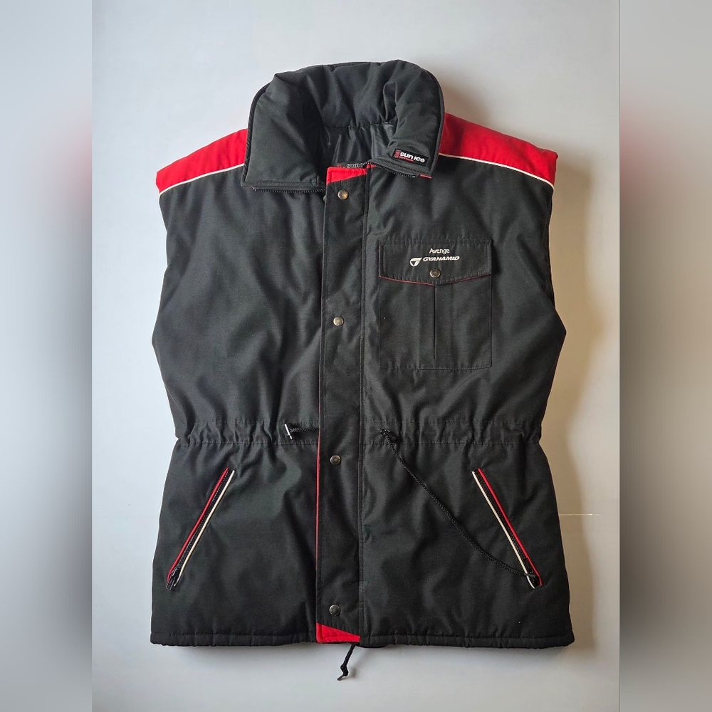 Olympics 1988 Calgary Winter Games SunIce Offical Vest Mens Large 24in P2P